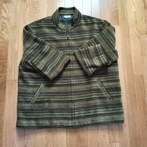 White Stag striped zip jacket